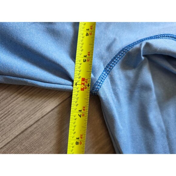 Vineyard Vines S Performance Quarter-Zip Pullover Blue Polyester Blend - Picture 7 of 7